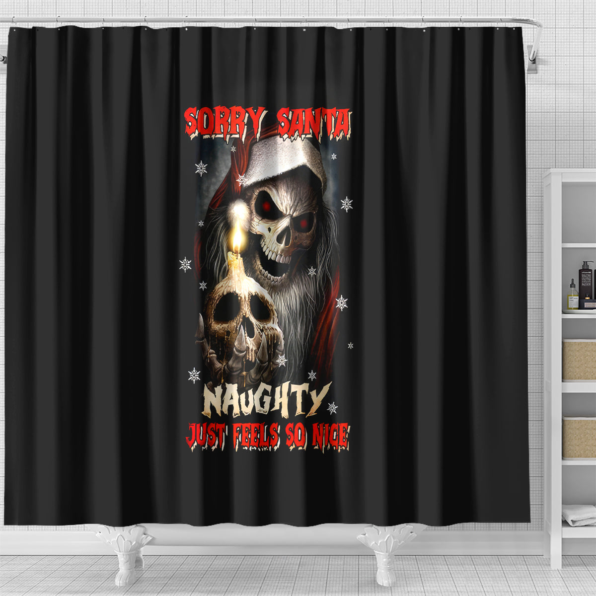 skeleton-santa-claus-shower-curtain-sorry-santa-naughty-just-feels-so-nice