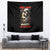 Skeleton Santa Claus Tapestry Sorry Santa Naughty Just Feels So Nice - Wonder Print Shop