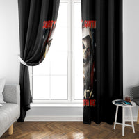 Skeleton Santa Claus Window Curtain Sorry Santa Naughty Just Feels So Nice - Wonder Print Shop