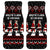 Skeleton Santa Claus Car Mats Santa Claus Is Coming Cross Street - Wonder Print Shop