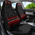 Skeleton Santa Claus Car Seat Cover Santa Claus Is Coming Cross Street - Wonder Print Shop