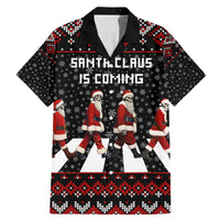 Skeleton Santa Claus Family Matching Mermaid Dress and Hawaiian Shirt Santa Claus Is Coming Cross Street - Wonder Print Shop
