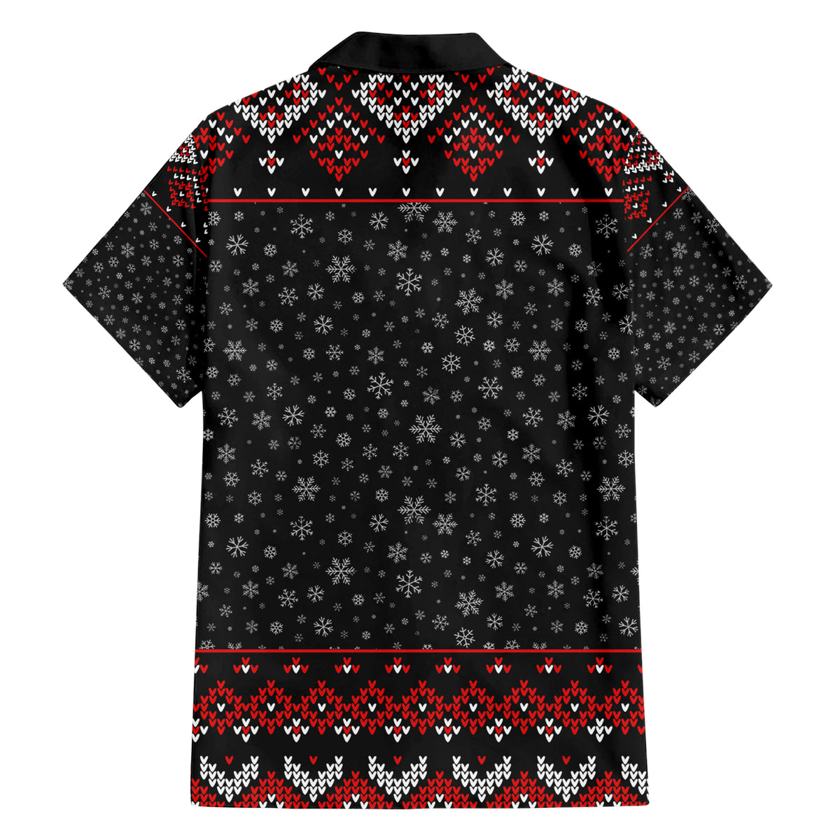 Skeleton Santa Claus Family Matching Short Sleeve Bodycon Dress and Hawaiian Shirt Santa Claus Is Coming Cross Street - Wonder Print Shop