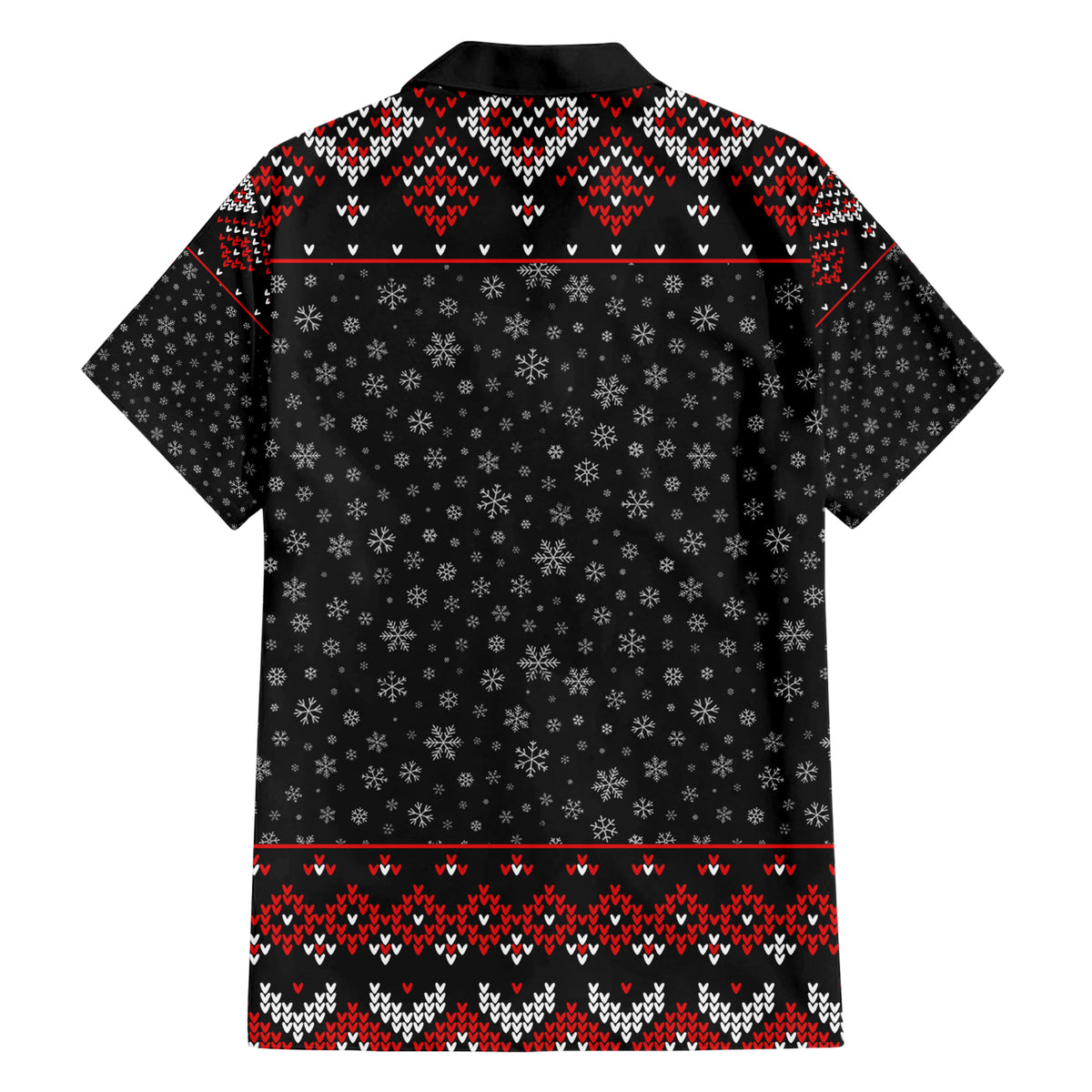 Skeleton Santa Claus Hawaiian Shirt Santa Claus Is Coming Cross Street - Wonder Print Shop