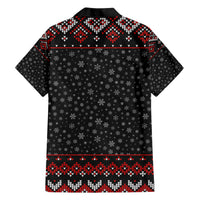 Skeleton Santa Claus Hawaiian Shirt Santa Claus Is Coming Cross Street - Wonder Print Shop