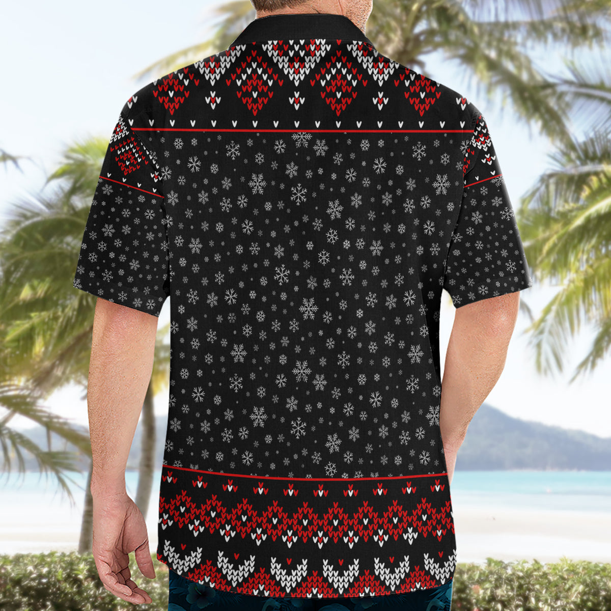 Skeleton Santa Claus Hawaiian Shirt Santa Claus Is Coming Cross Street - Wonder Print Shop