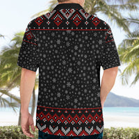 Skeleton Santa Claus Hawaiian Shirt Santa Claus Is Coming Cross Street - Wonder Print Shop