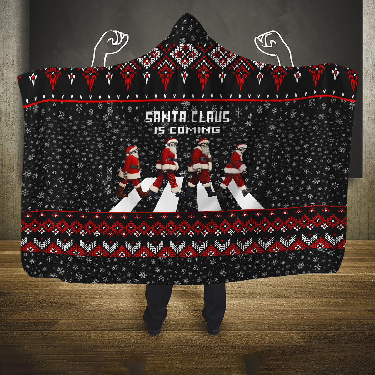 skeleton-santa-claus-hooded-blanket-santa-claus-is-coming-cross-street