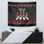 Skeleton Santa Claus Tapestry Santa Claus Is Coming Cross Street - Wonder Print Shop