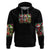 Sugar Skull Santa Hoodie The Good Girl In Me Got Tired So Bitch In Me Came Out - Wonder Print Shop