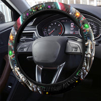 Sugar Skull Santa Steering Wheel Cover The Good Girl In Me Got Tired So Bitch In Me Came Out - Wonder Print Shop