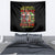 Sugar Skull Santa Tapestry The Good Girl In Me Got Tired So Bitch In Me Came Out - Wonder Print Shop