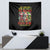 Sugar Skull Santa Tapestry The Good Girl In Me Got Tired So Bitch In Me Came Out - Wonder Print Shop