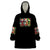 Sugar Skull Santa Wearable Blanket Hoodie The Good Girl In Me Got Tired So Bitch In Me Came Out - Wonder Print Shop