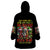Sugar Skull Santa Wearable Blanket Hoodie The Good Girl In Me Got Tired So Bitch In Me Came Out - Wonder Print Shop