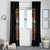 Sugar Skull Santa Window Curtain The Good Girl In Me Got Tired So Bitch In Me Came Out - Wonder Print Shop