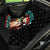 Skeleton Santa Claus Back Car Seat Cover Whe You're Dead Inside But It's Christmas - Wonder Print Shop