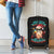 Skeleton Santa Claus Luggage Cover Whe You're Dead Inside But It's Christmas - Wonder Print Shop