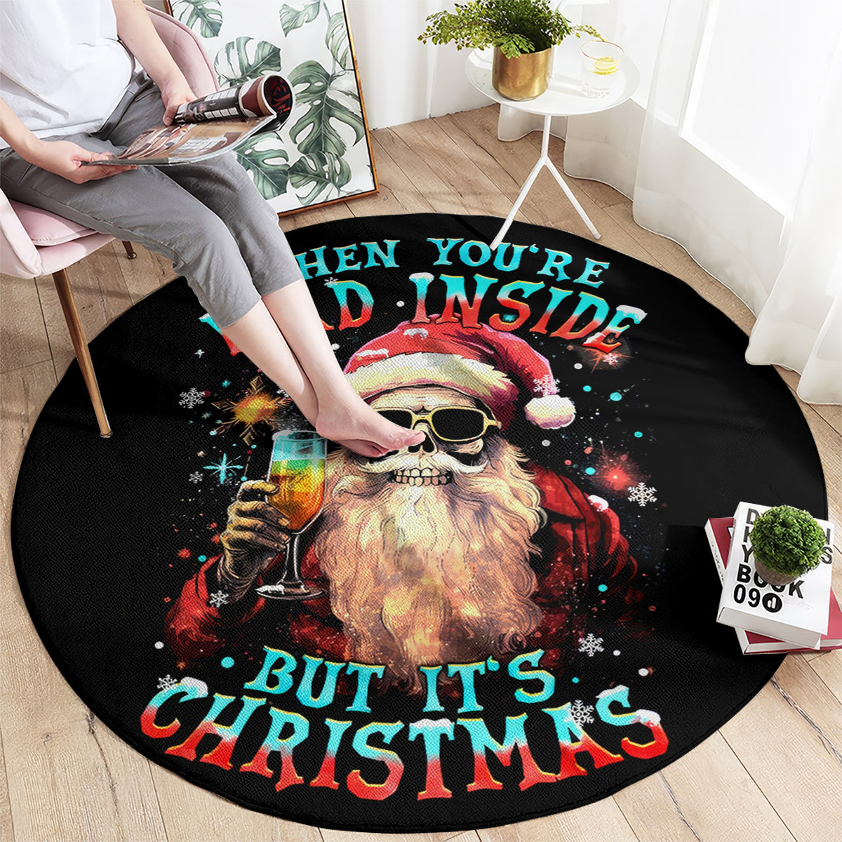 skeleton-santa-claus-round-carpet-whe-youre-dead-inside-but-its-christmas