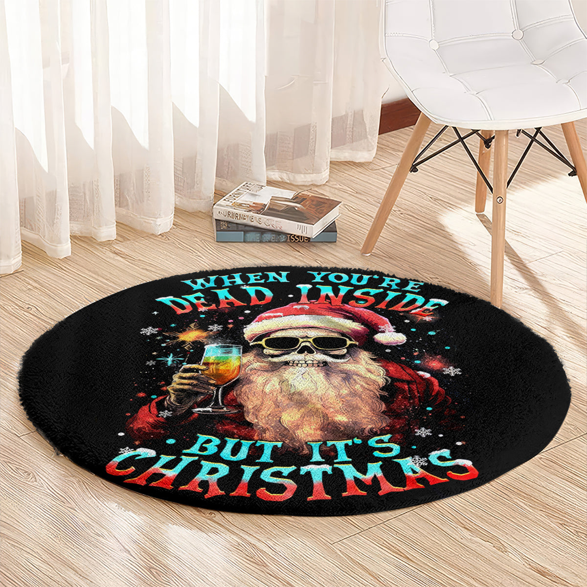 skeleton-santa-claus-round-carpet-whe-youre-dead-inside-but-its-christmas