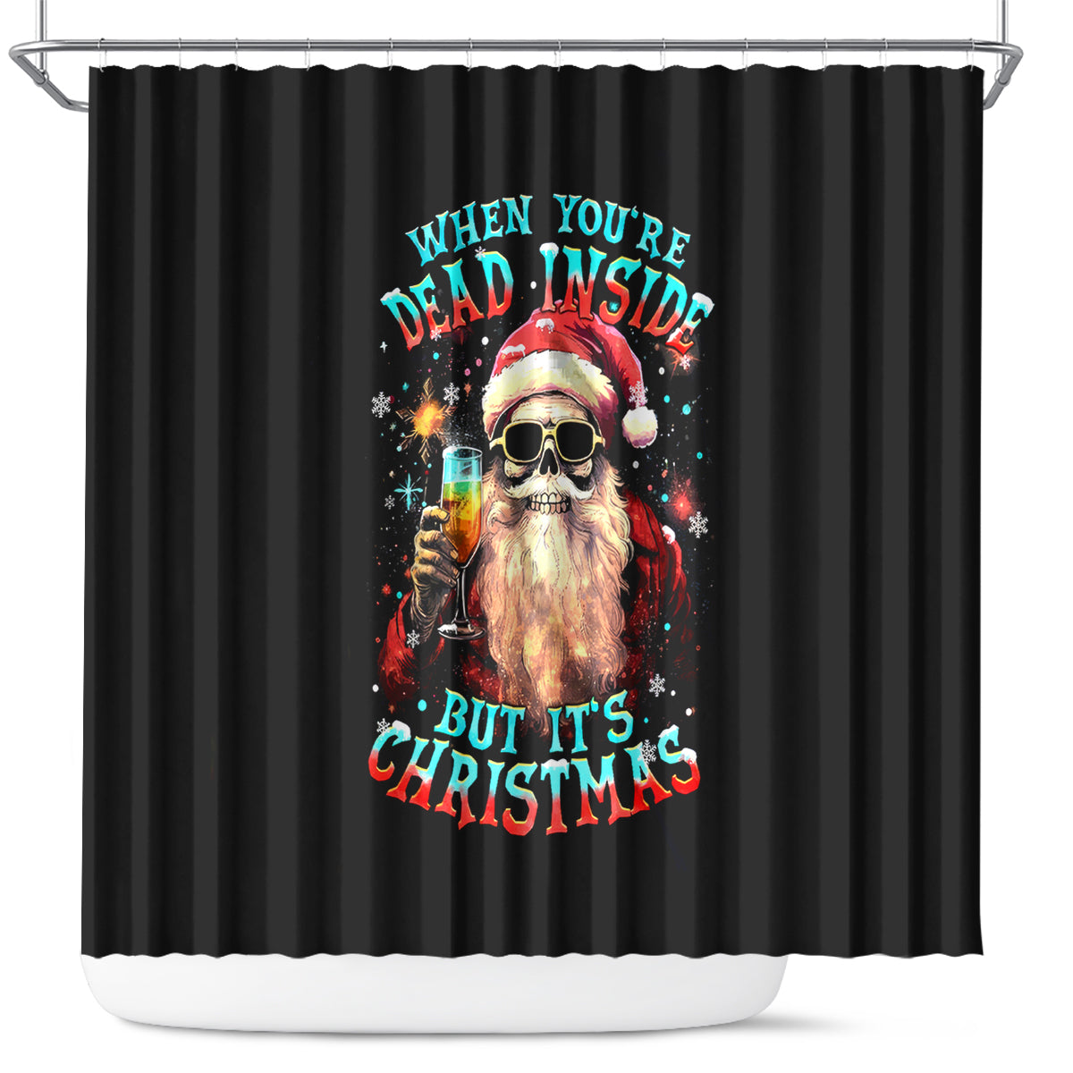 skeleton-santa-claus-shower-curtain-whe-youre-dead-inside-but-its-christmas