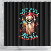 skeleton-santa-claus-shower-curtain-whe-youre-dead-inside-but-its-christmas