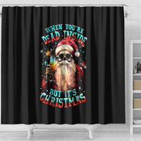skeleton-santa-claus-shower-curtain-whe-youre-dead-inside-but-its-christmas
