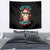 Skeleton Santa Claus Tapestry Whe You're Dead Inside But It's Christmas - Wonder Print Shop