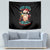 Skeleton Santa Claus Tapestry Whe You're Dead Inside But It's Christmas - Wonder Print Shop