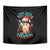 Skeleton Santa Claus Tapestry Whe You're Dead Inside But It's Christmas - Wonder Print Shop
