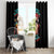 Skeleton Santa Claus Window Curtain Whe You're Dead Inside But It's Christmas - Wonder Print Shop