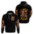 Lady Skull Hoodie Yes I'm A Bitch But Not Yours - Wonder Print Shop