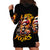 Lady Skull Hoodie Dress Yes I'm A Bitch But Not Yours - Wonder Print Shop