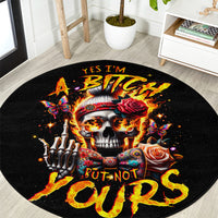 lady-skull-round-carpet-yes-im-a-bitch-but-not-yours