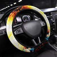 Lady Skull Steering Wheel Cover Yes I'm A Bitch But Not Yours - Wonder Print Shop