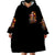 Lady Skull Wearable Blanket Hoodie Yes I'm A Bitch But Not Yours - Wonder Print Shop