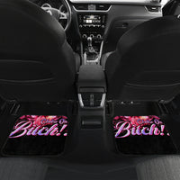 Rose Skull Car Mats Next Time My Name Comes Out Of Your Mouth Choke On iT Bitch - Wonder Print Shop