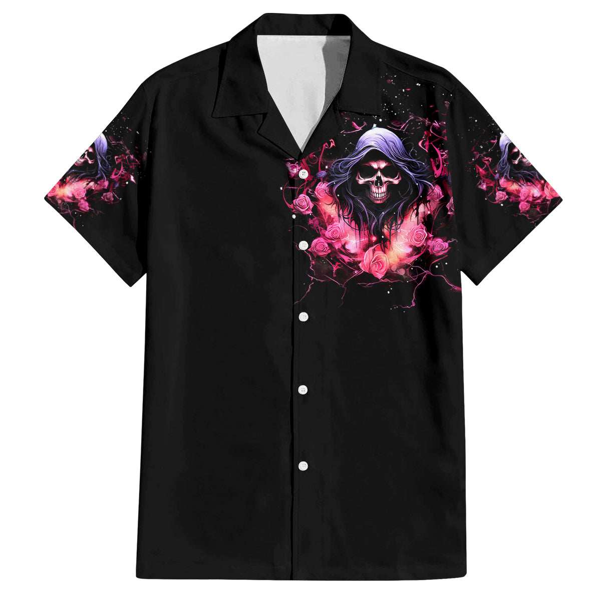 Rose Skull Family Matching Summer Maxi Dress and Hawaiian Shirt Next Time My Name Comes Out Of Your Mouth Choke On iT Bitch - Wonder Print Shop