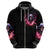Rose Skull Hoodie Next Time My Name Comes Out Of Your Mouth Choke On iT Bitch - Wonder Print Shop