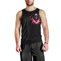 Rose Skull Men Tank Top Next Time My Name Comes Out Of Your Mouth Choke On iT Bitch - Wonder Print Shop