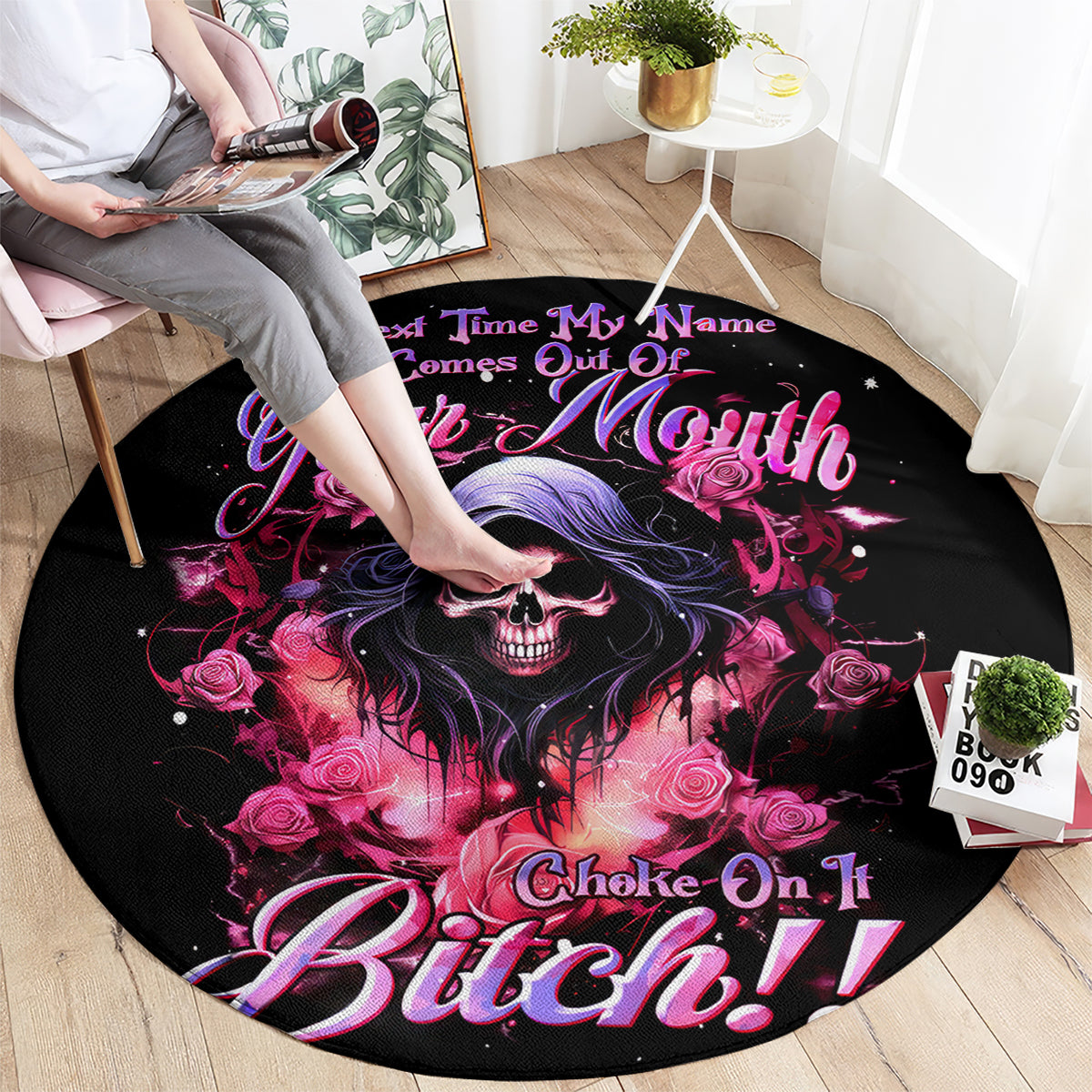 rose-skull-round-carpet-next-time-my-name-comes-out-of-your-mouth-choke-on-it-bitch