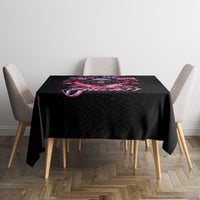 Rose Skull Tablecloth Next Time My Name Comes Out Of Your Mouth Choke On iT Bitch - Wonder Print Shop