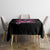 Rose Skull Tablecloth Next Time My Name Comes Out Of Your Mouth Choke On iT Bitch - Wonder Print Shop