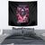 Rose Skull Tapestry Next Time My Name Comes Out Of Your Mouth Choke On iT Bitch - Wonder Print Shop