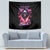 Rose Skull Tapestry Next Time My Name Comes Out Of Your Mouth Choke On iT Bitch - Wonder Print Shop