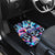 Lady Skull Car Mats Zero Fucks Given - Wonder Print Shop