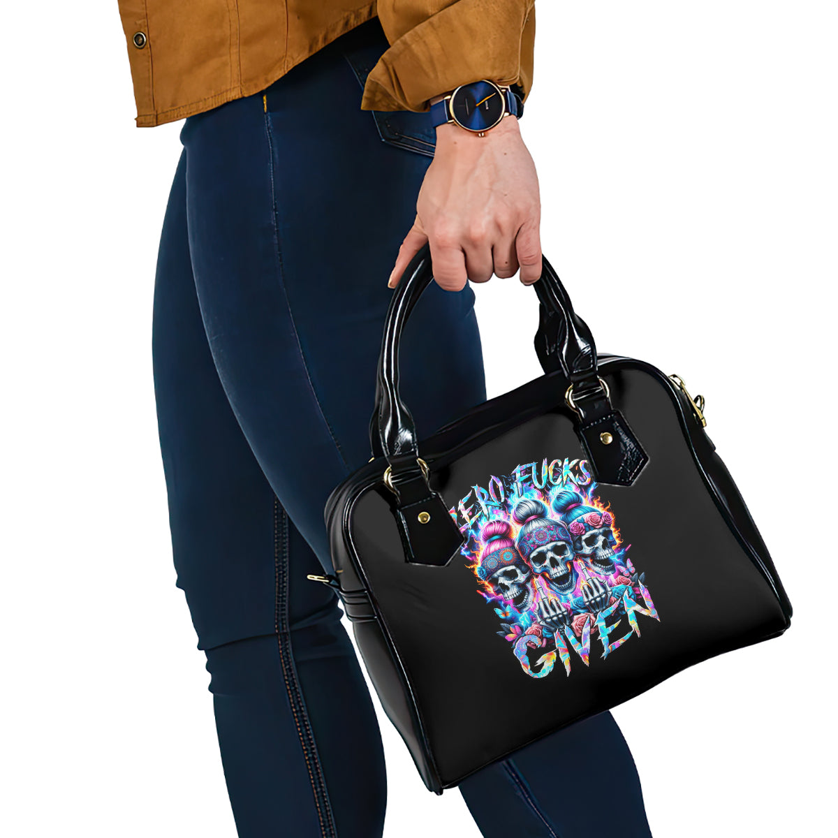 lady-skull-shoulder-handbag-zero-fucks-given