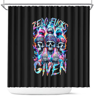 lady-skull-shower-curtain-zero-fucks-given