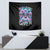 Lady Skull Tapestry Zero Fucks Given - Wonder Print Shop