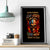 Fire Skull Canvas Wall Art My Demon Hide Inside My Head - Wonder Print Shop